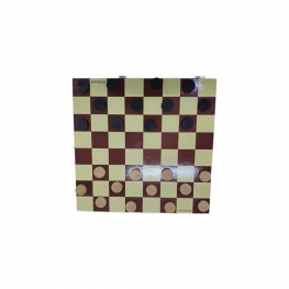 Conjunto Para Jogo De Damas 32X16X4Cm