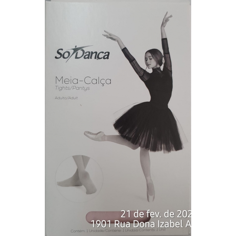 MEIA-CALCA COM PE ADULTO SÓ DANÇA REF 5171