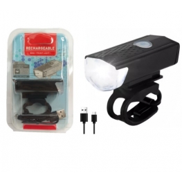 FAROL GENESI CREE 300 LUMENS - USB - TAMANHO 66X29X22MM