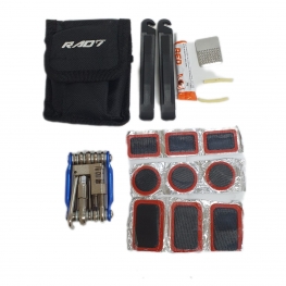 KIT BOLSA COM CANIVETE 10 FUNCOES COM CHAVE CORRENTE