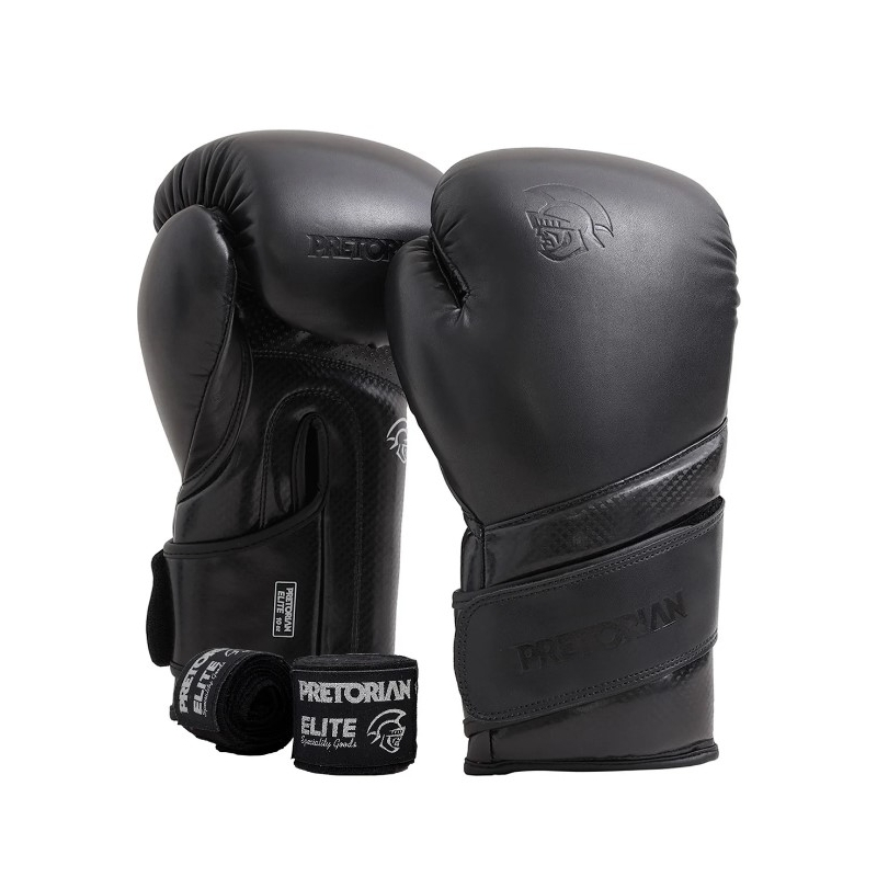 LUVA BOXE/MUAY THAI ELITE PRETORIAN CONJUNTO