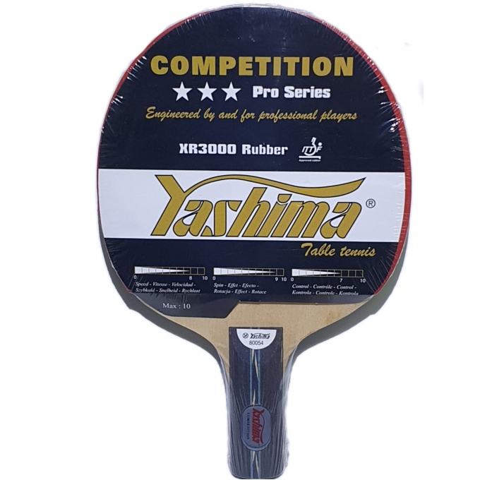 Raquete Yashima Tenis De Mesa Borracha Lisa Canet. 80054