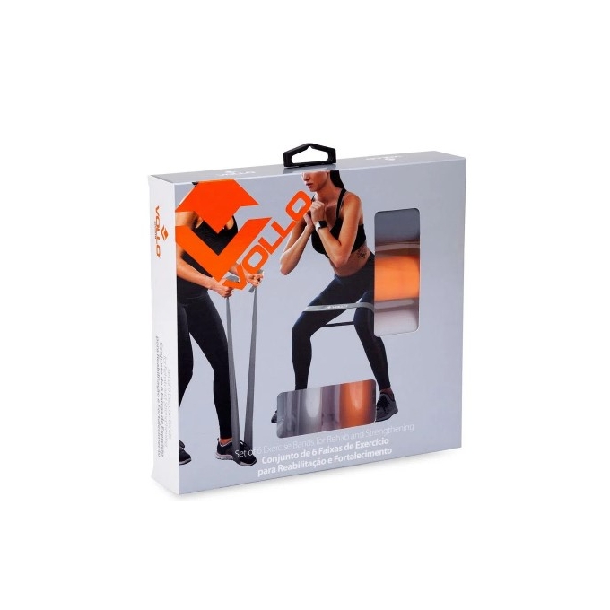 Conjunto com 6 Elásticos Vollo VP1080