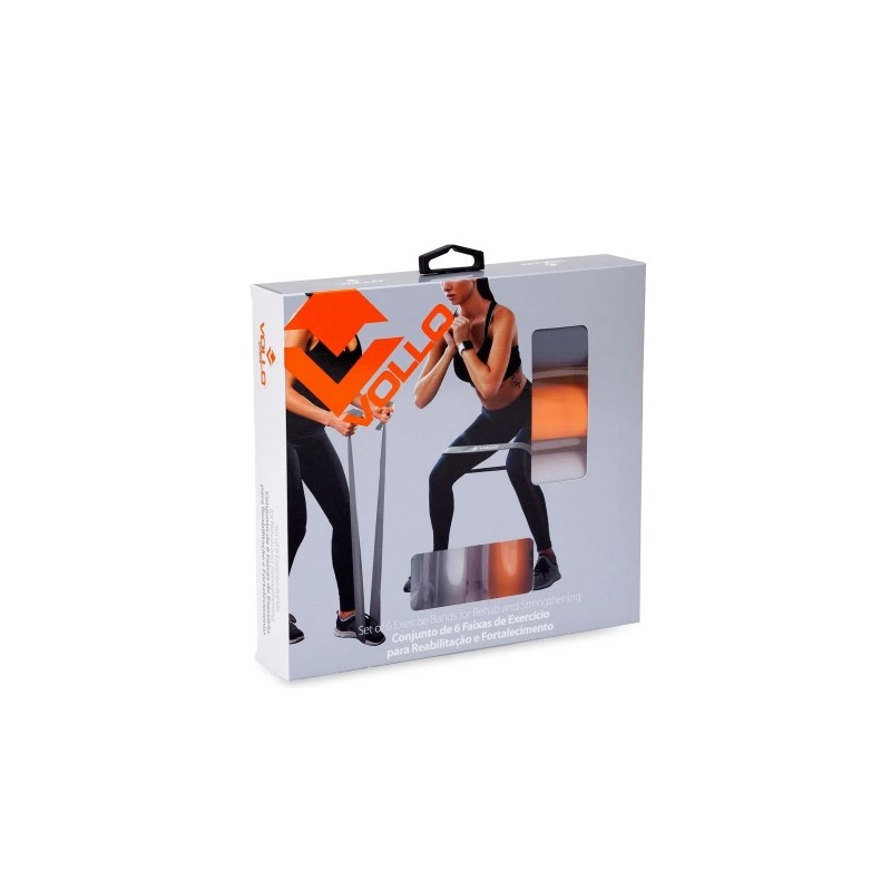 Conjunto com 6 Elásticos Vollo VP1080