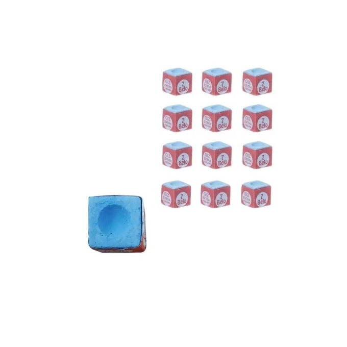 Giz Azul Simples Com 12 Unidades