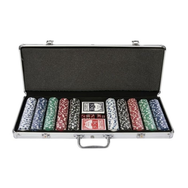 Maleta De Poker 500 Fichas