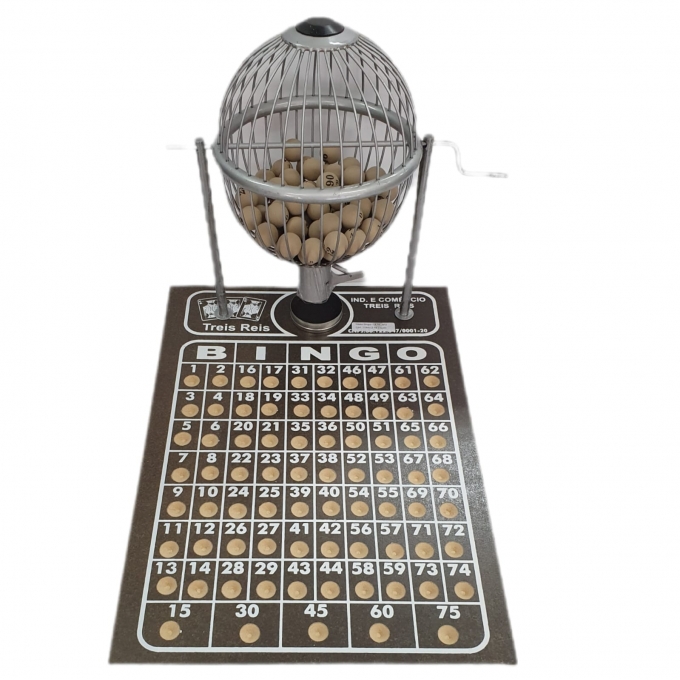 Globo de Bingo Treis Reis Médio