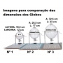 Globo de Bingo Treis Reis Pequeno Nº 1 - De 1 A 100