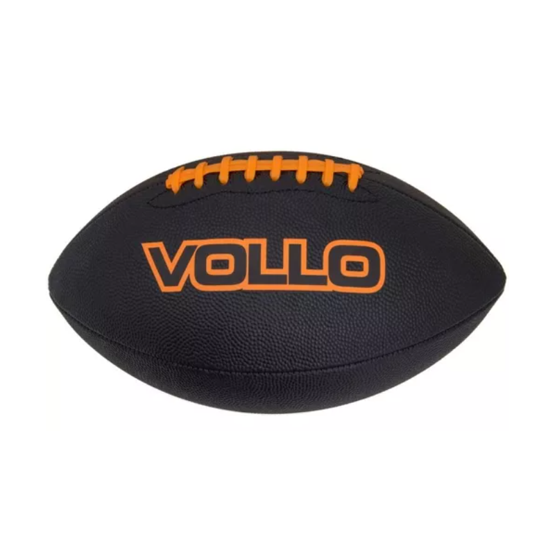 Bola de Futebol Americano Vollo Preta