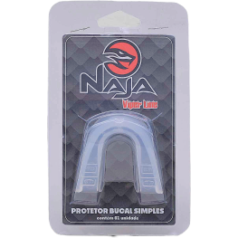 Protetor Bucal Transparente Simples - Naja