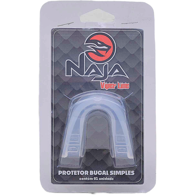 Protetor Bucal Transparente Simples - Naja