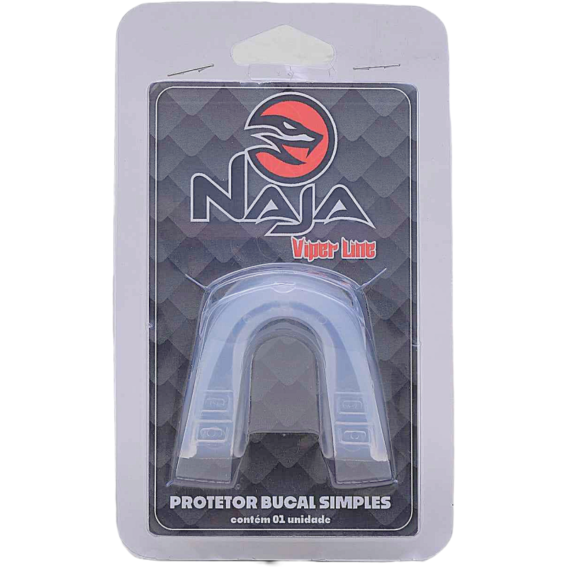 Protetor Bucal Transparente Simples - Naja