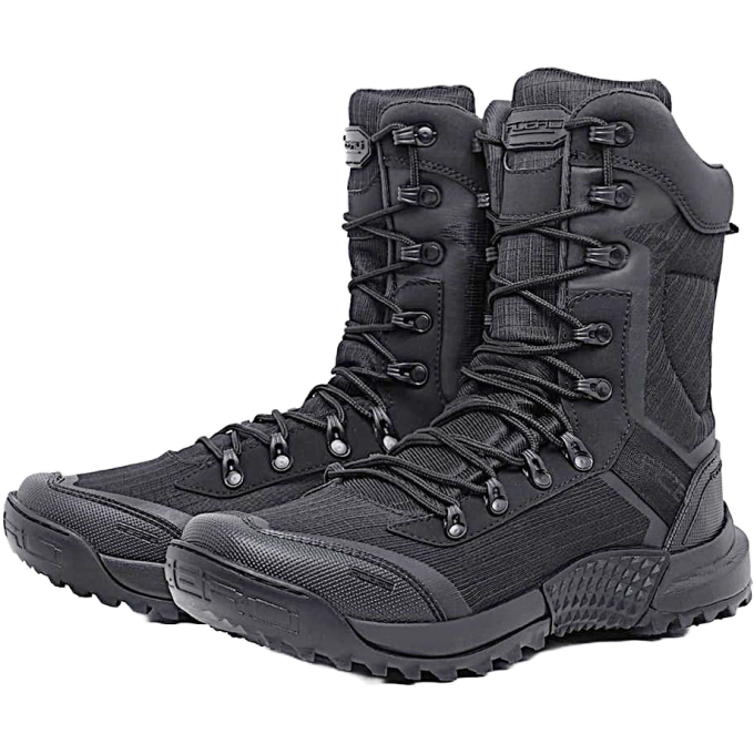 Bota Coturno Militar Acero Ripstop Ponto 50 - Preto