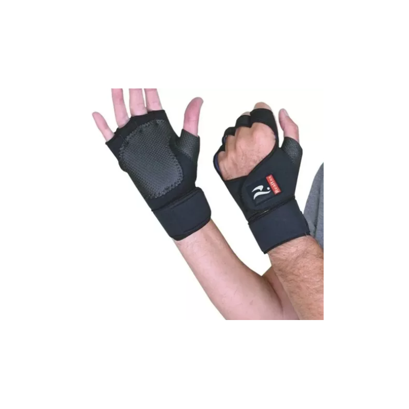 Protetor de Palma Neoprene com Munhequeira REALTEX  R 704 - M