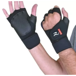 Protetor de Palma Neoprene com Munhequeira REALTEX  R 704 - GG