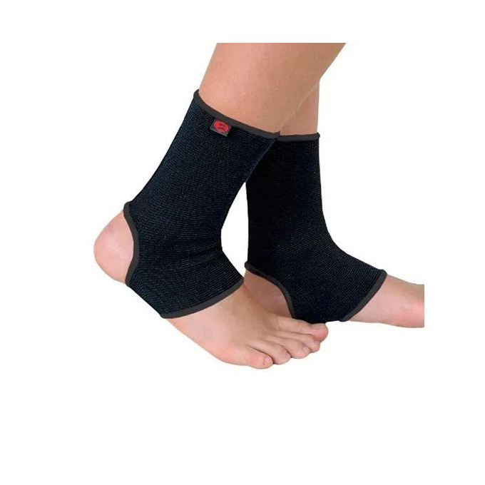 Tornozeleira Realtex Elástica Preto - 240