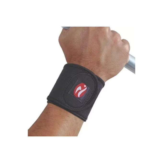 Munhequeira Realtex Neoprene Ajustável Preto - 865