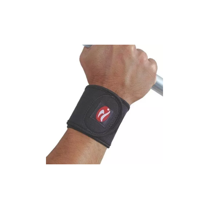 Munhequeira Realtex Neoprene Ajustável Preto - 865