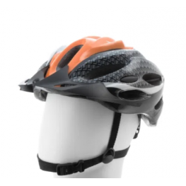 Capacete Esportivo Vollo VCC510 Cinza e Laranja