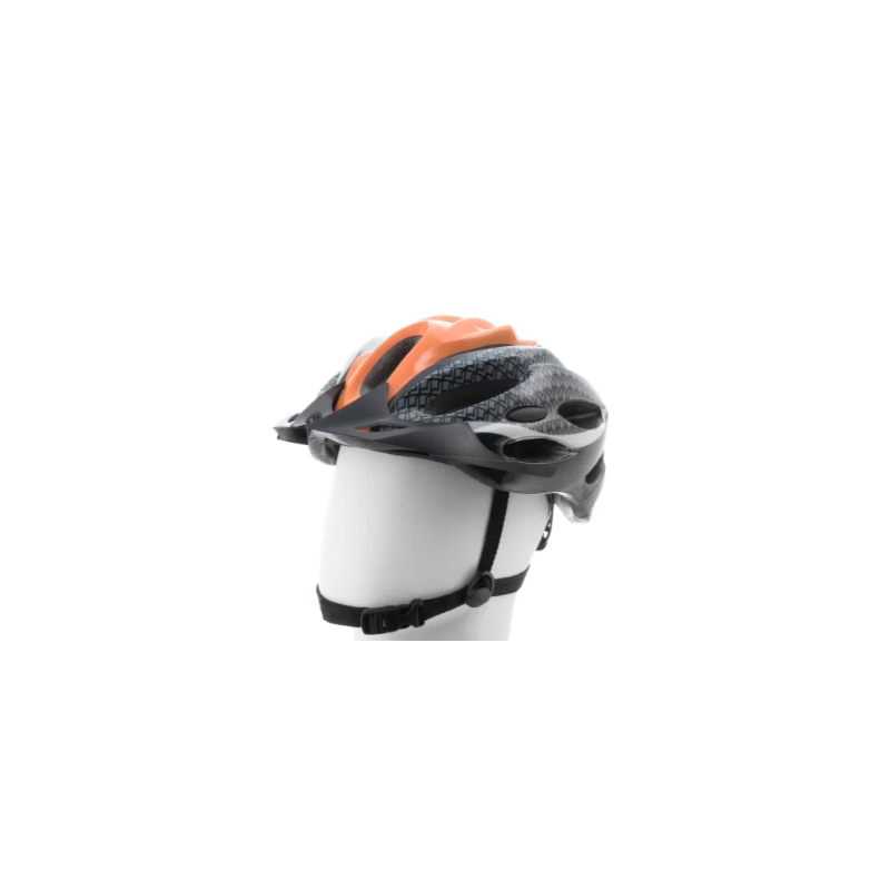 Capacete Esportivo Vollo VCC510 Cinza e Laranja