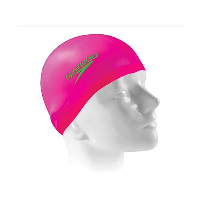 Touca de Natação Speedo Flat Cap Rosa