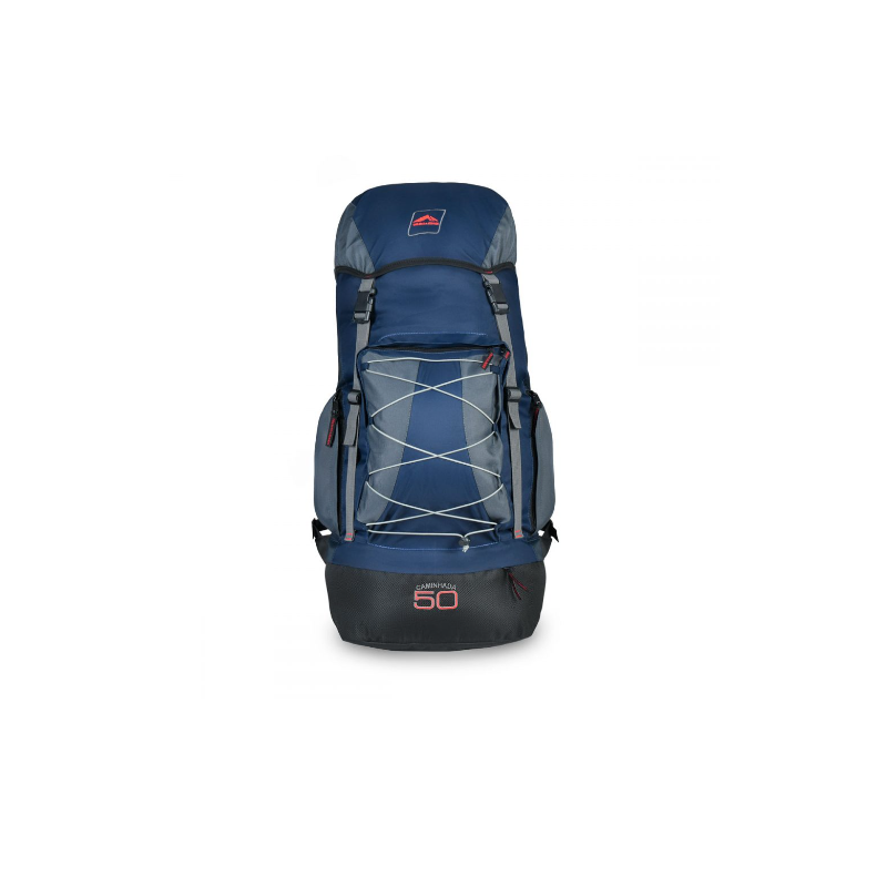 Mochila Trilhas e Rumos Caminhada 50 Marinho com Cinza