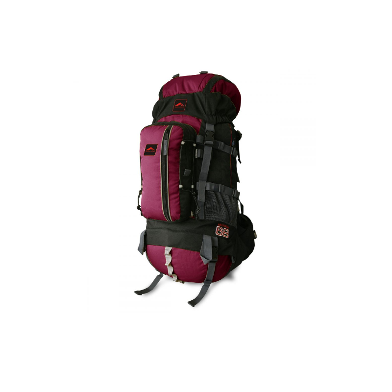 Mochila Trilhas e Rumos Crampon 68 Vinho com Preto