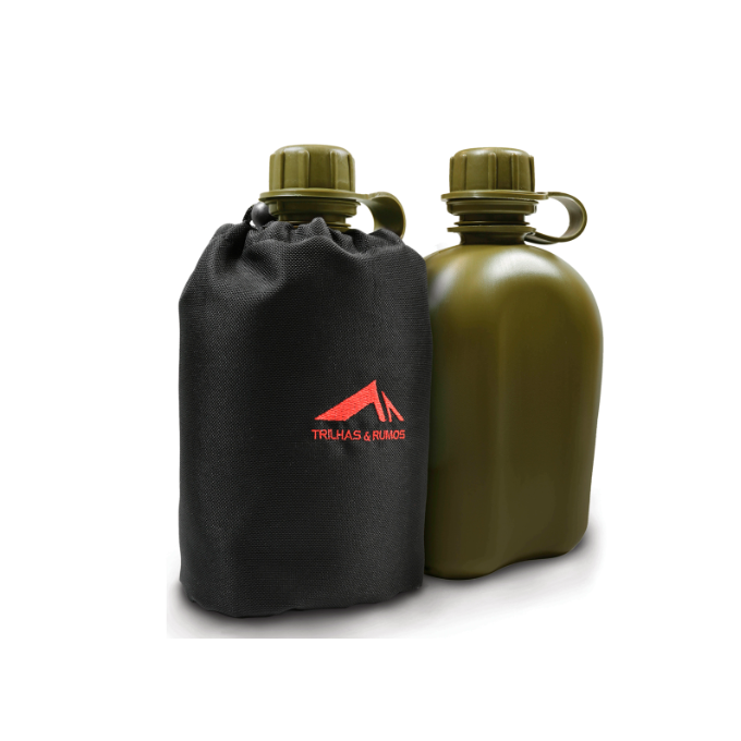 Cantil Trilhas e Rumos Camelo com Capa Preta