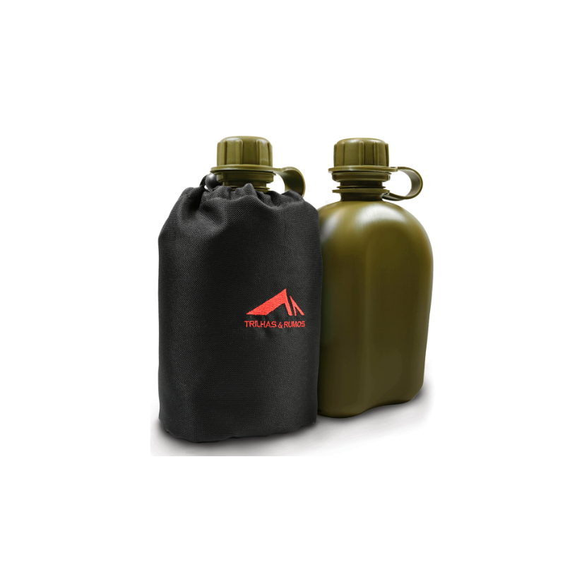 Cantil Trilhas e Rumos Camelo com Capa Preta