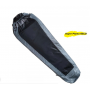 Saco de Dormir Trilhas e Rumos Super Pluma Gelo Preto Cinza