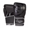 Kit Luva de Boxe Naja Preto e Prata